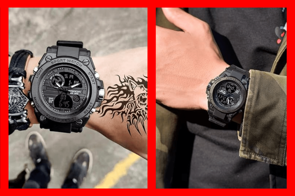 KXAITO Men's Watches Sports Outdoor Waterproof Military Watch KXAITO Men's Watches Sports Outdoor Waterproof Military Watch