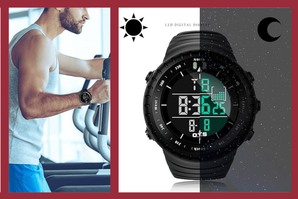 Men's Digital Sports Watch Men's Digital Sports Watch