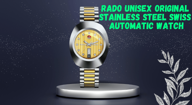 Rado Unisex Original Stainless Steel Swiss Automatic Watch