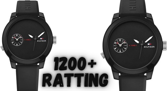 Tommy Hilfiger Men's Analog Display Quartz Black Watch Tommy Hilfiger Men's Analog Display Quartz Black Watch