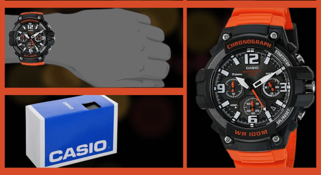 Casio Men's 'Heavy Duty Chronograph' Quartz