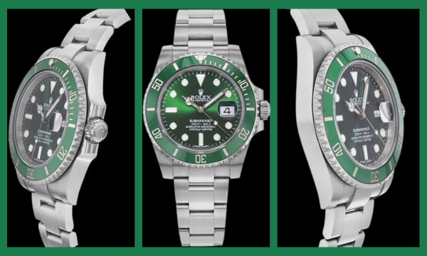 Rolex Submariner "Hulk" Green Dial Men's Luxury Watch