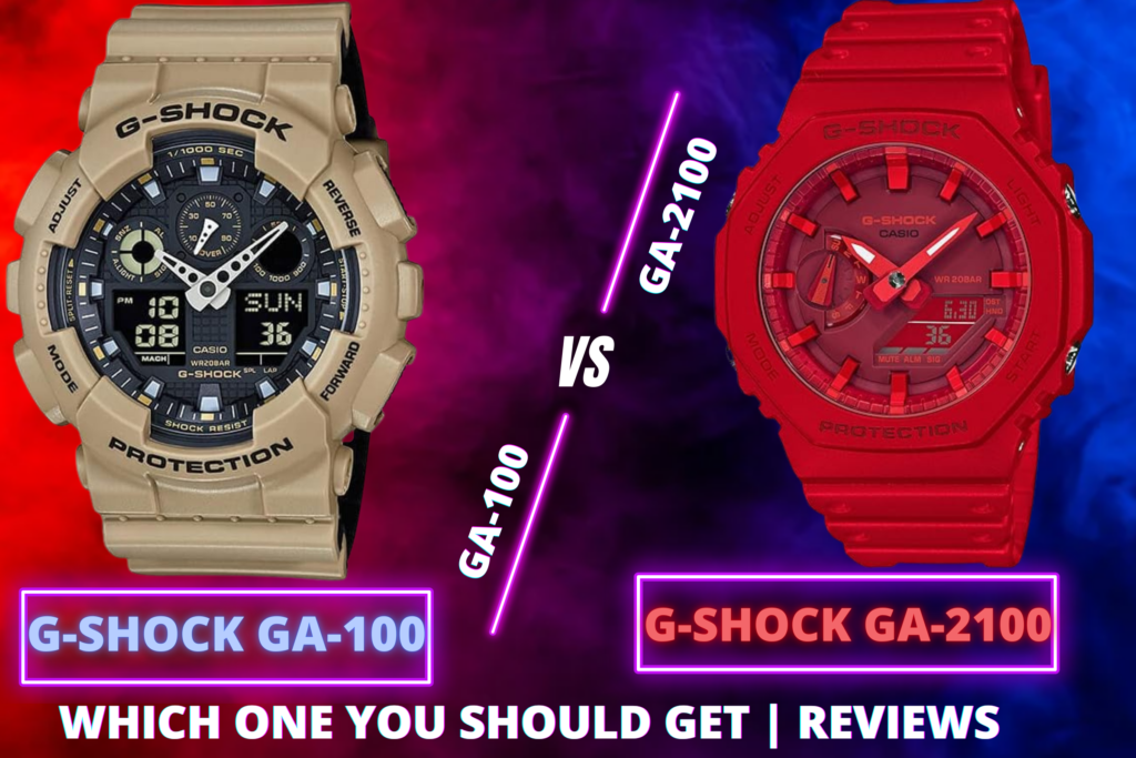 Casio G-Shock 100 vs 2100 | Which one is better | Reviews