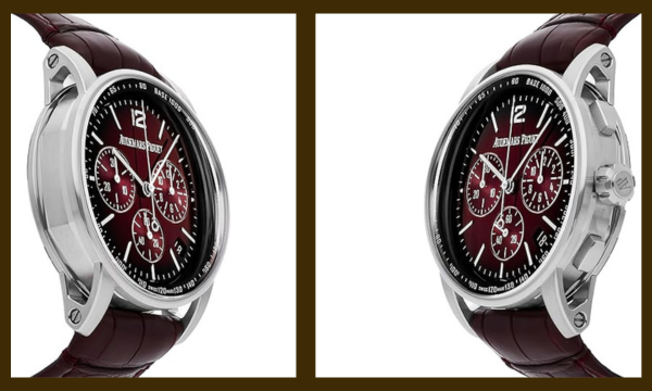  Audemars Piguet Code 11.59 Automatic Burgundy Dial Watch