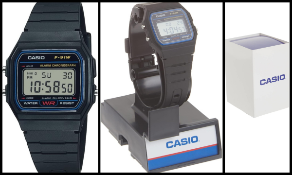 Casio Men's Vintage F91W-1 Resin 