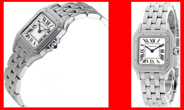 CARTIER Panthere de Silver Dial Ladies Watch WSPN0007