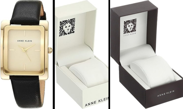 Anne Klein Women's Leather Strap Watch, AK/2706