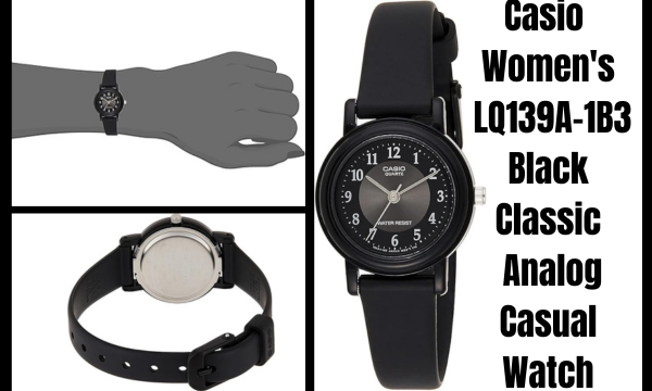 Casio Women's LQ139A-1B3 Black Classic Analog Casual Watch Casio Women's LQ139A-1B3 Black Classic Analog Casual Watch