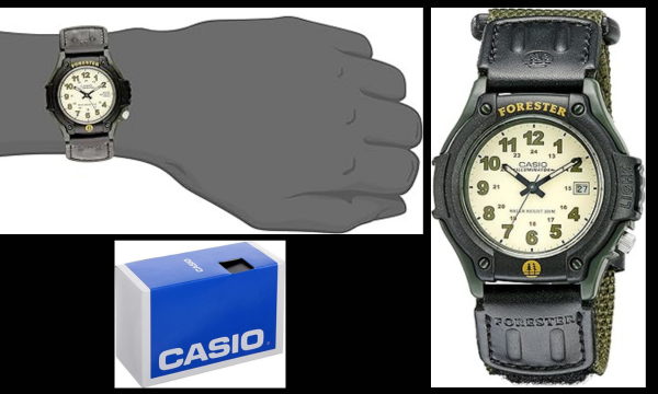 Casio FT500WC-3BVCF Men's Forester Sport with Nylon Band