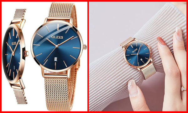OLEVS Women's Watch Luxury Dress Rose Gold Women OLEVS Women's Watch Luxury Dress Rose Gold Women