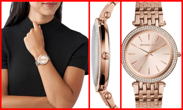 Michael Kors Darci Three-Hand Rose Gold-Tone Women's Watch (Model: MK3192)