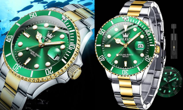 OLEVS Watches for Men with Date Luxury Big Face