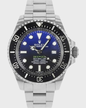 Rolex Deepsea Deep Blue Dial Sea-Dweller Men's Luxury Watch 116660