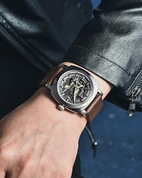 Benyar Automatic Watches for Men | Skeleton Mechanical