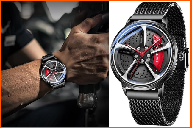 SOLLEN Watches for Men, Car Watch for Men